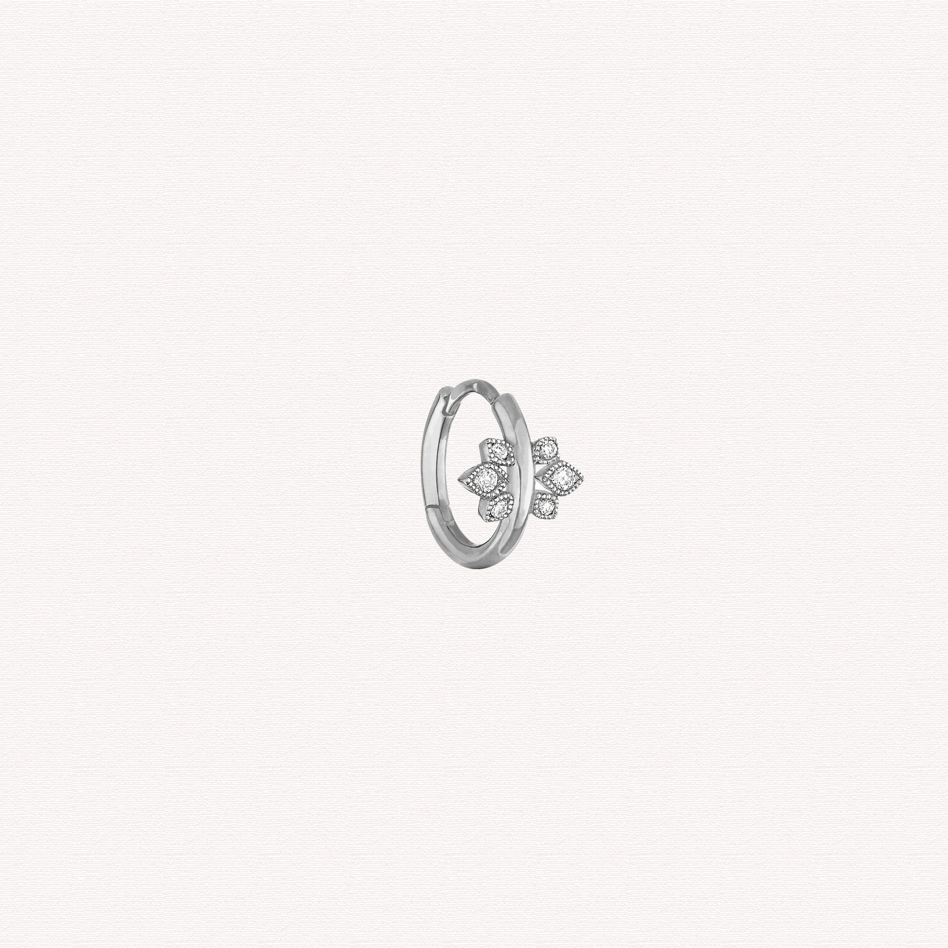 Single earring - Nude