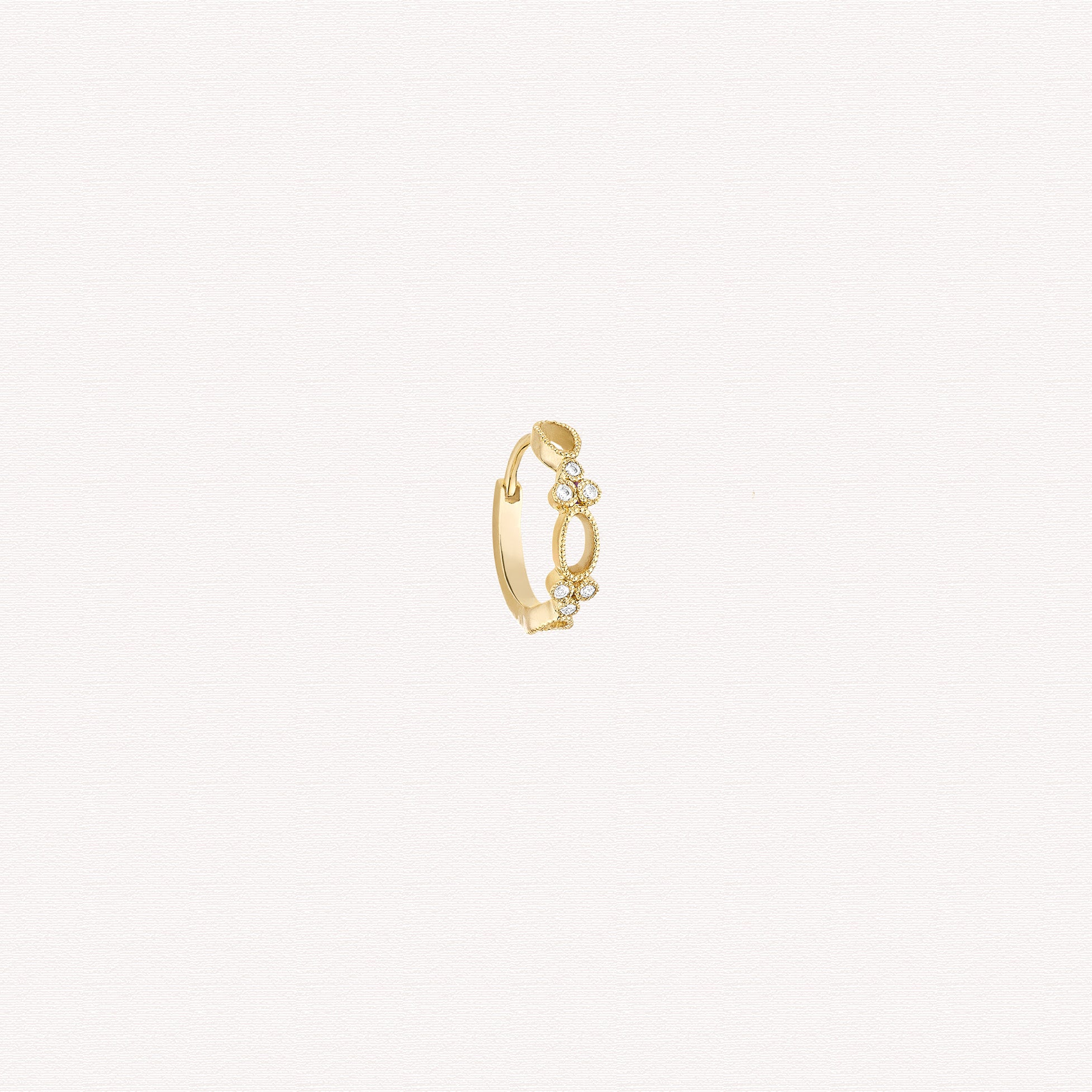 Single earring - Volupté tiny hoop