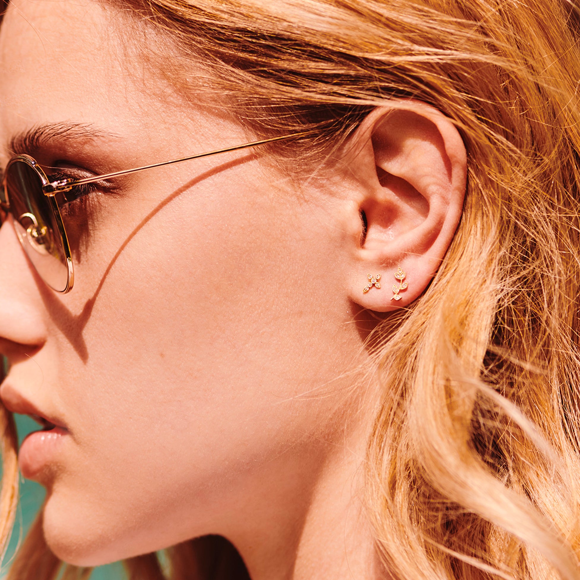 Single earring - Bloom
