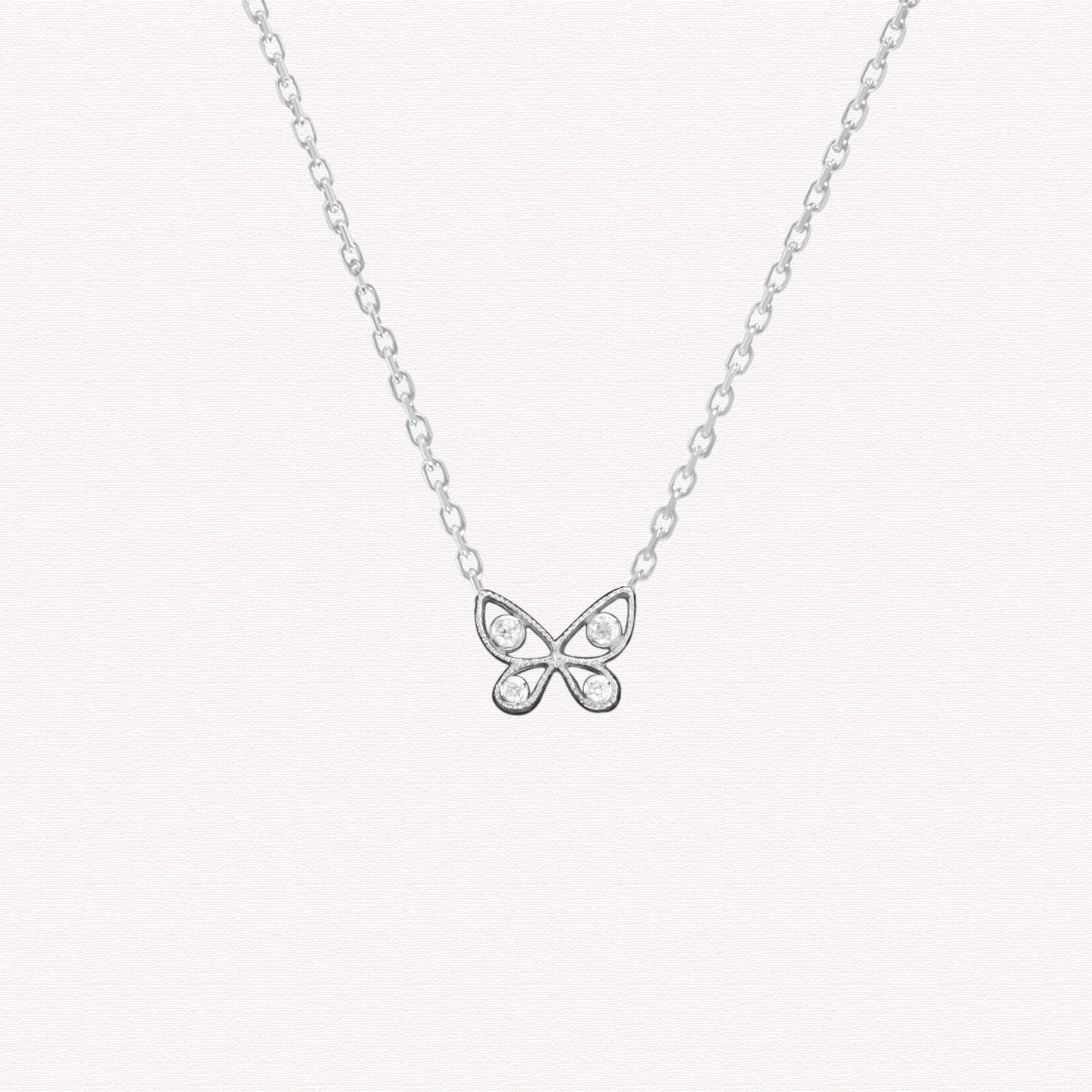 Necklace - Mini butterfly