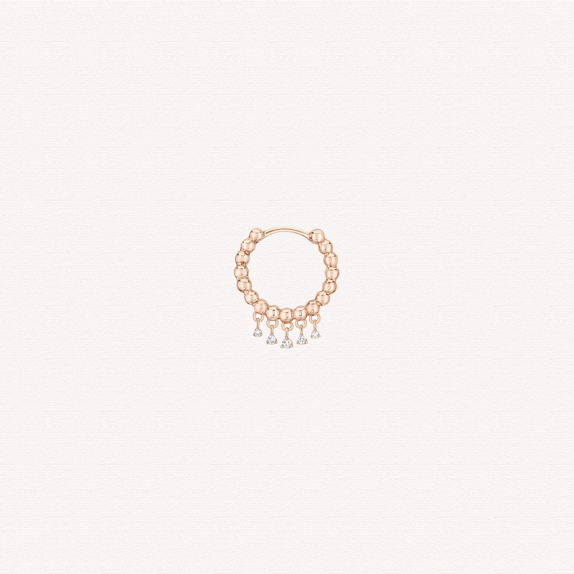 Single earring - Talitha tiny hoop