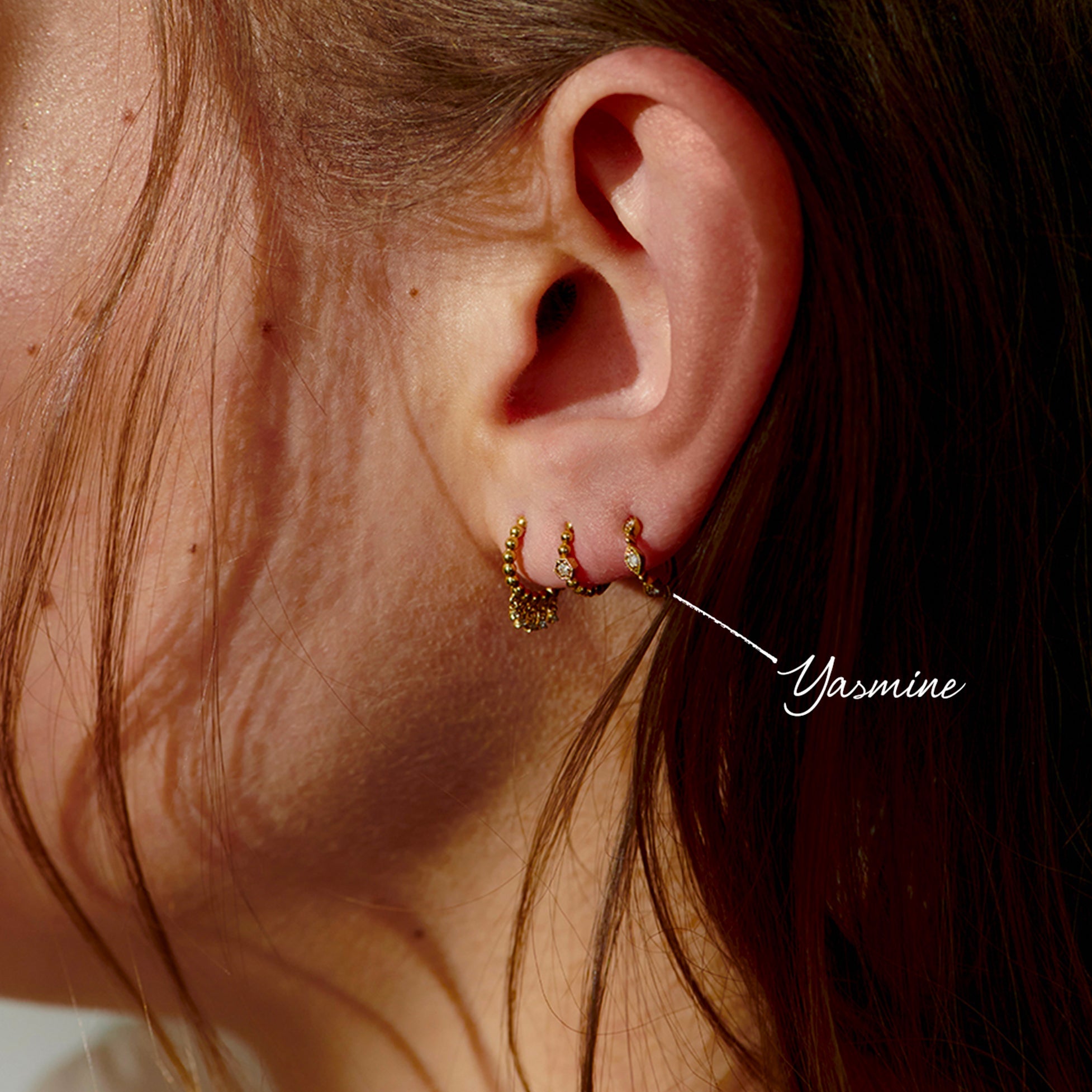 Single earring - Yasmine piercing